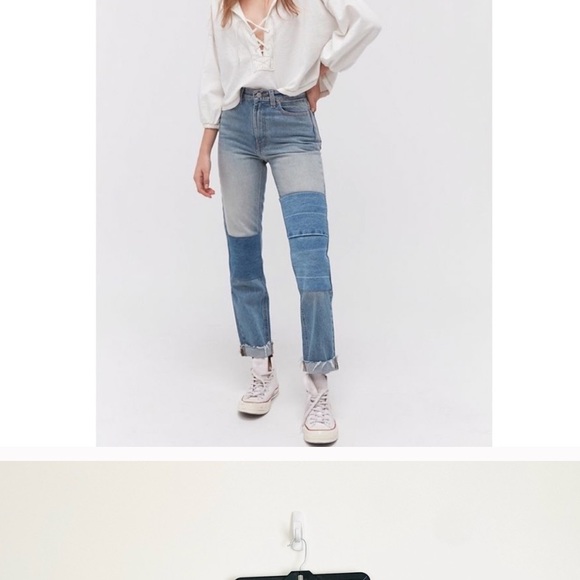 Urban outfitters BDG patchworkDenim straight jean - Picture 3 of 6